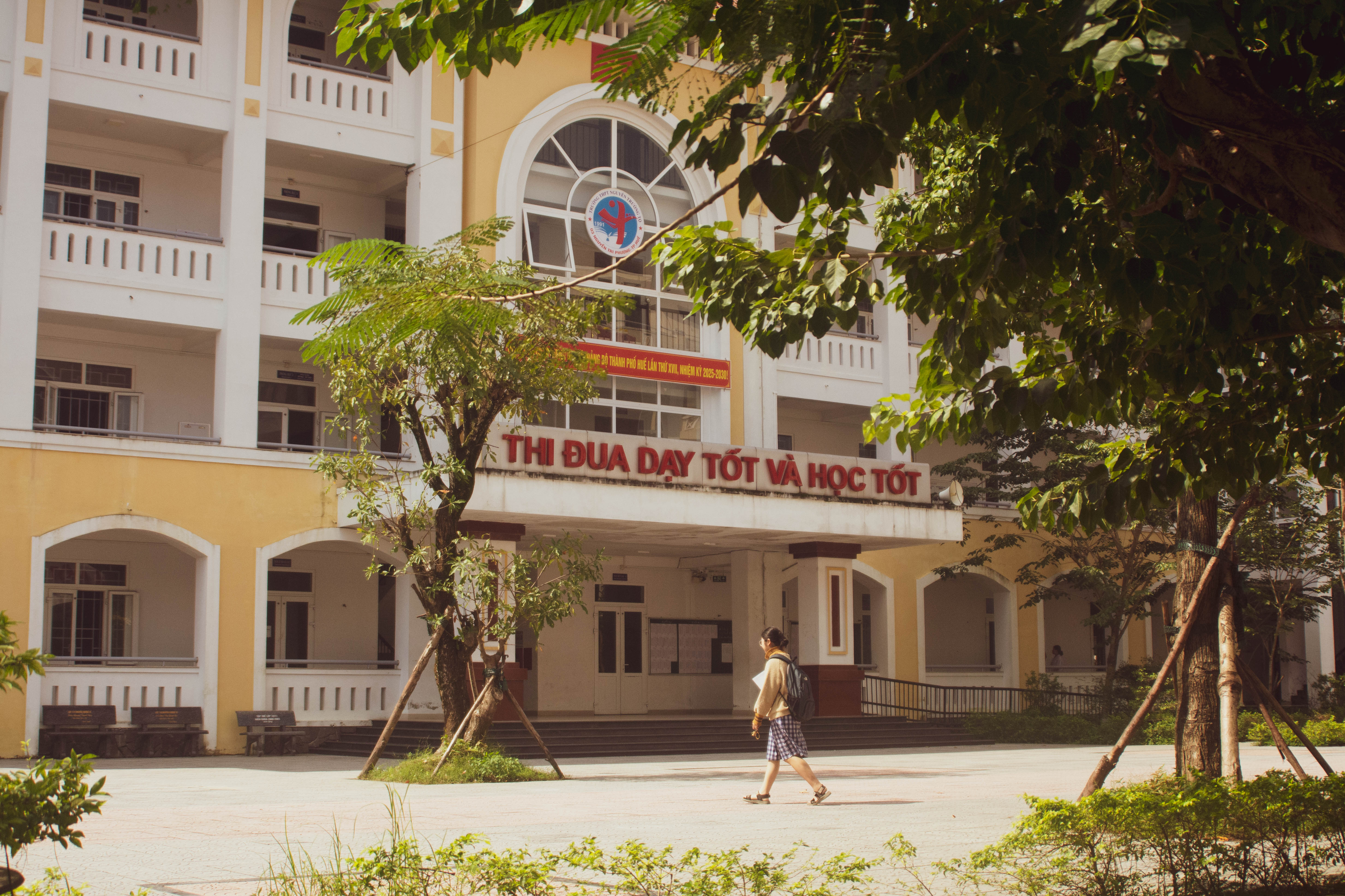 Học sinh tại trung tâm