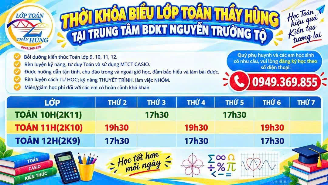 Khai giảng hè